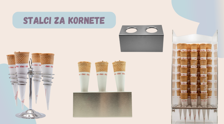 Stalak za kornete je više od posluživanja: Estetika i funkcionalnost u jednom!