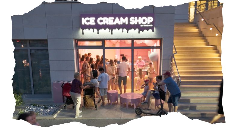 Ice cream shop ukrao “show”
